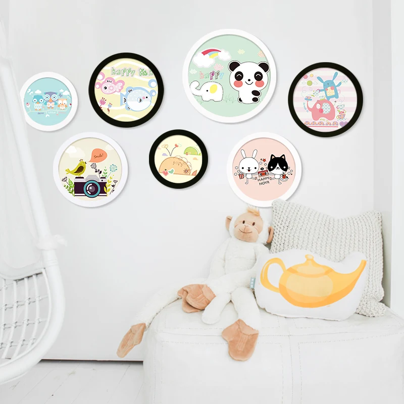 Смонтированная Картина на холсте картина из распыленного масла мультфильм фото