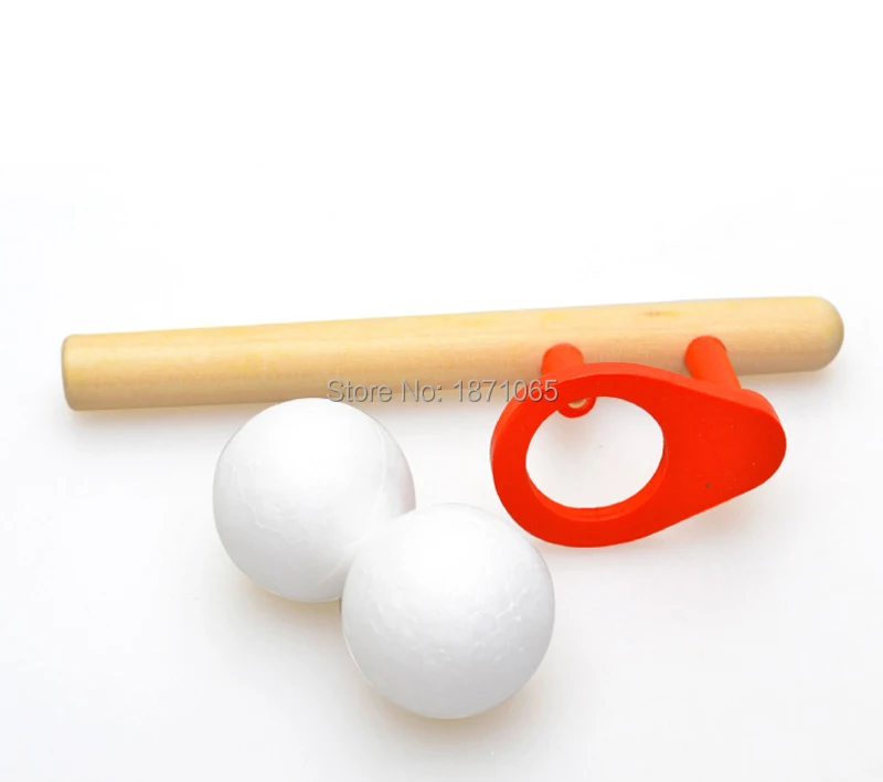 1 шт. Веселая спортивная игрушка деревянные хобби уличный Шар из пенопласта
