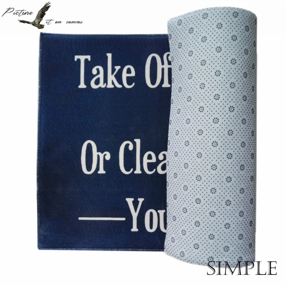 Холодный синий бабочка Книги по искусству двери Коврики Ковры Indoor/Outdoor/пол для