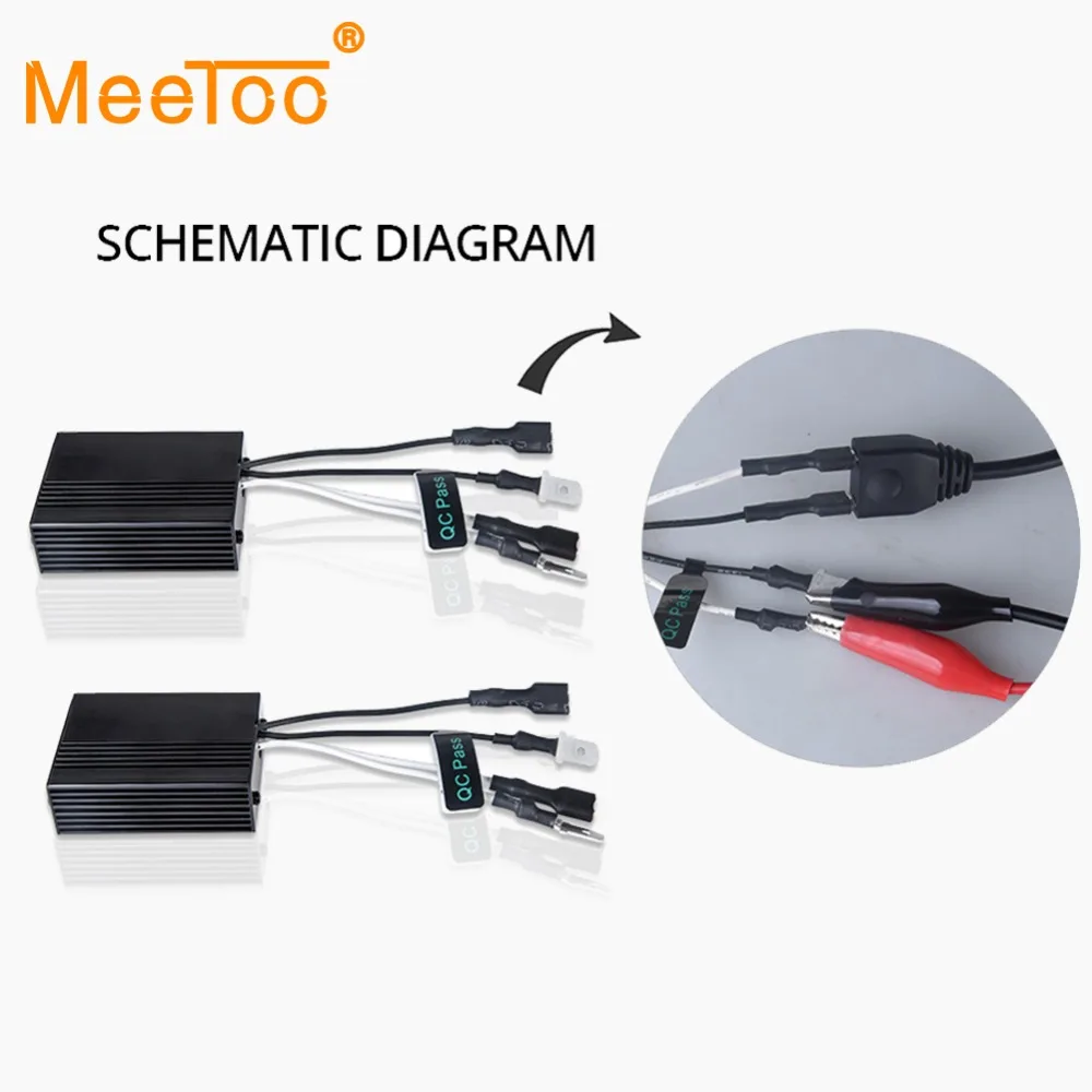 H1 H8 H9 H11 H7 Led Canbus декодер предупреждающий компенсатор конденсатор и резистор для