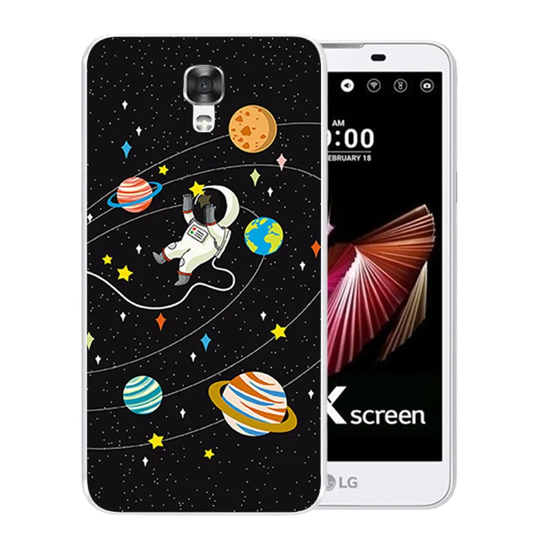 Мягкий чехол для телефона из ТПУ LG X Screen/X View K500N K500DS Мягкая силиконовая задняя