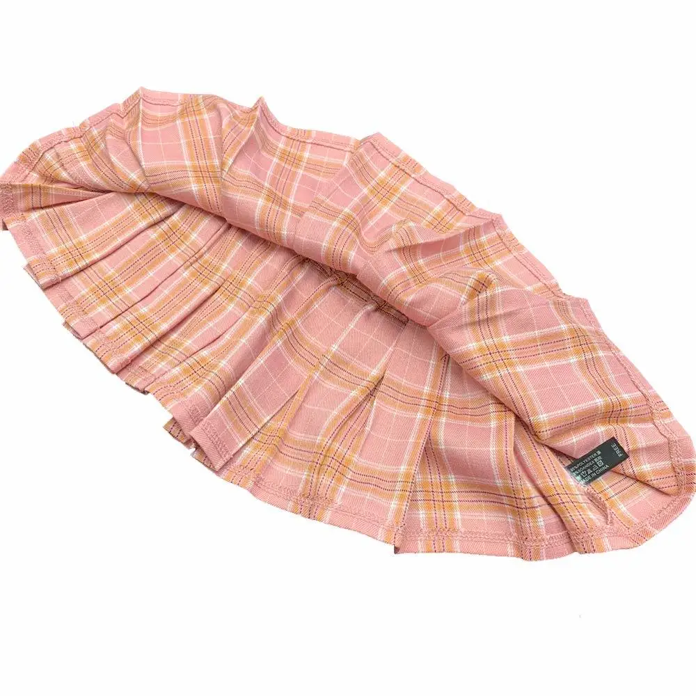 Женская клетчатая юбка для школьниц костюм ролевых игр плиссированная мини-юбка