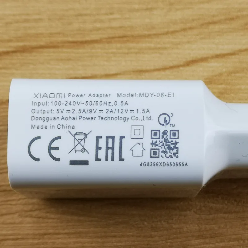 Оригинальное быстрое зарядное устройство Xiao mi QC 3,0 EU зарядный адаптер питания usb type c кабель для mi 8 9 se a2 a1 9t k20 pro Red mi note 7 mi x 2 3