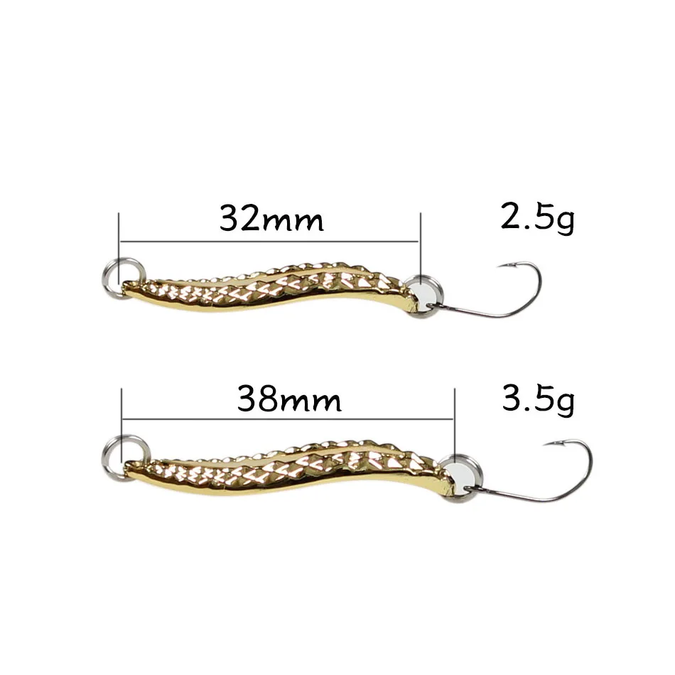 10PCS/BOX Metal VIB Luminous Leech Hook Fidget Spinners Spoon Angling Hard Baits Night Fishing Tackle | Спорт и развлечения