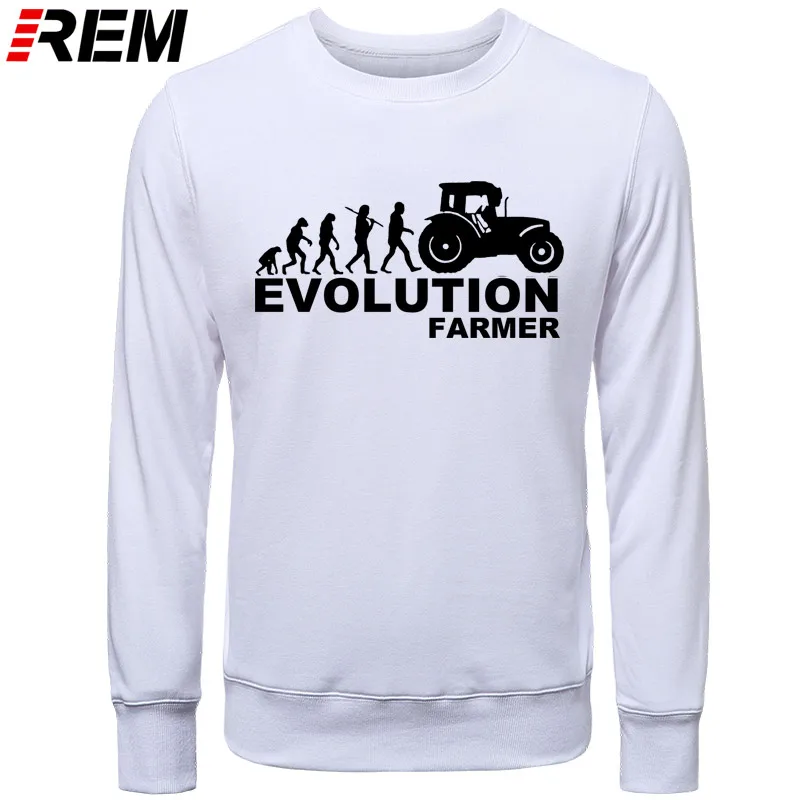 REM Farmer Evolution мужские толстовки сельскохозяйственный трактор Fendt Claas Machinery с длинным рукавом модные толстовки с принтом, толстовки