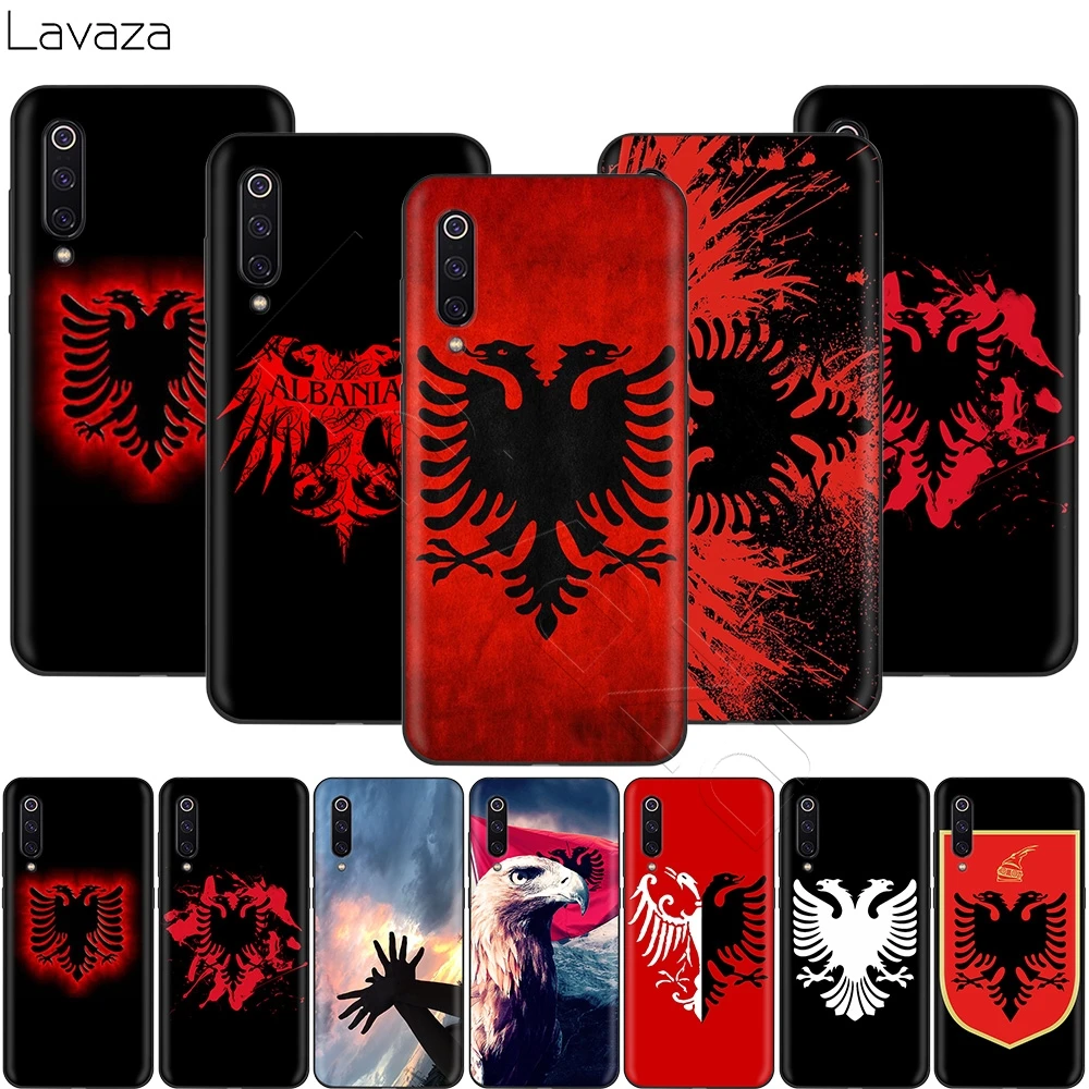 Чехол Lavaza в стиле ретро с флагом Албании и орлом для Xiaomi Redmi Note 8 8A 7 6 6A 5 5A 4 4X 4A Go Pro Plus
