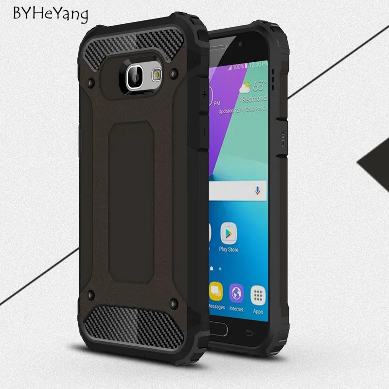 For Samsung Galaxy A5 2017 Case Heavy Duty Armor Slim Hard Tough Cover Silicone Phone for A520 5.2inch | Мобильные телефоны и