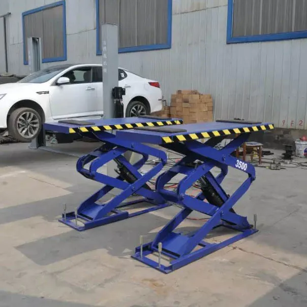 3 5 тонный ножничный подъемник в земле автомобильный большой платот домашнее и