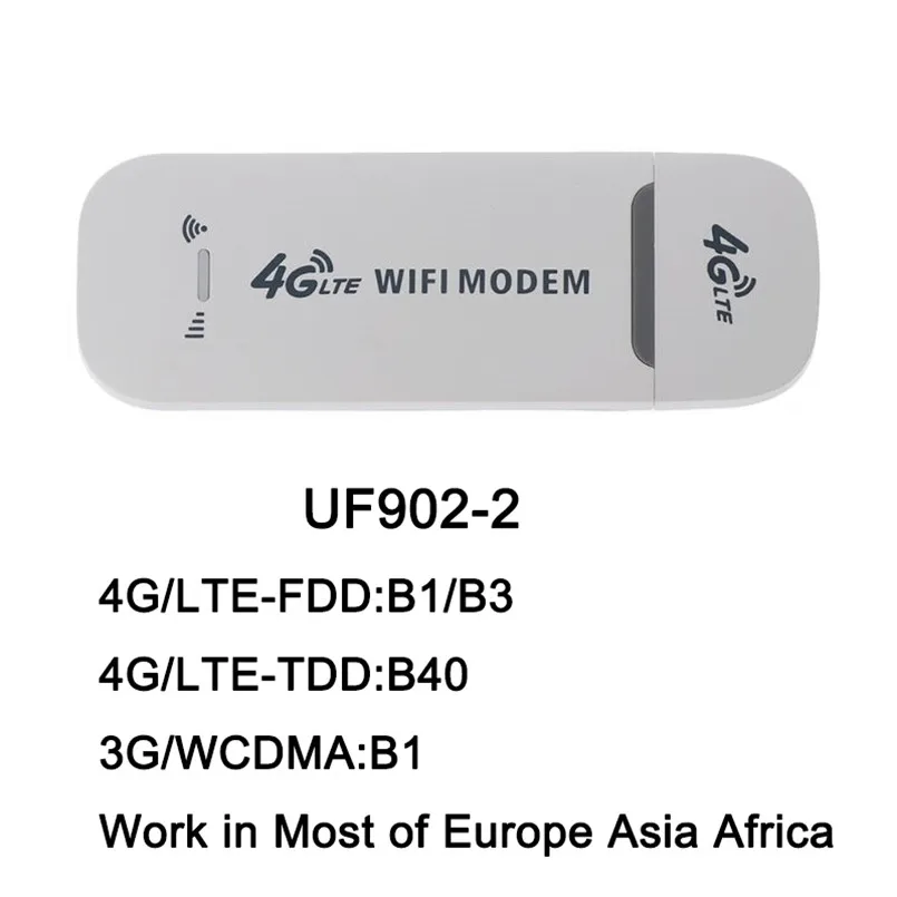 UF902-2 TIANJIE 4G LTE USB МОДЕМ Wifi роутер разблокировка беспроводной сетевой адаптер Модем 3G/4G слот для sim-карты мобильный Wifi маршрутизатор точки доступа - Цвет: UF902-2