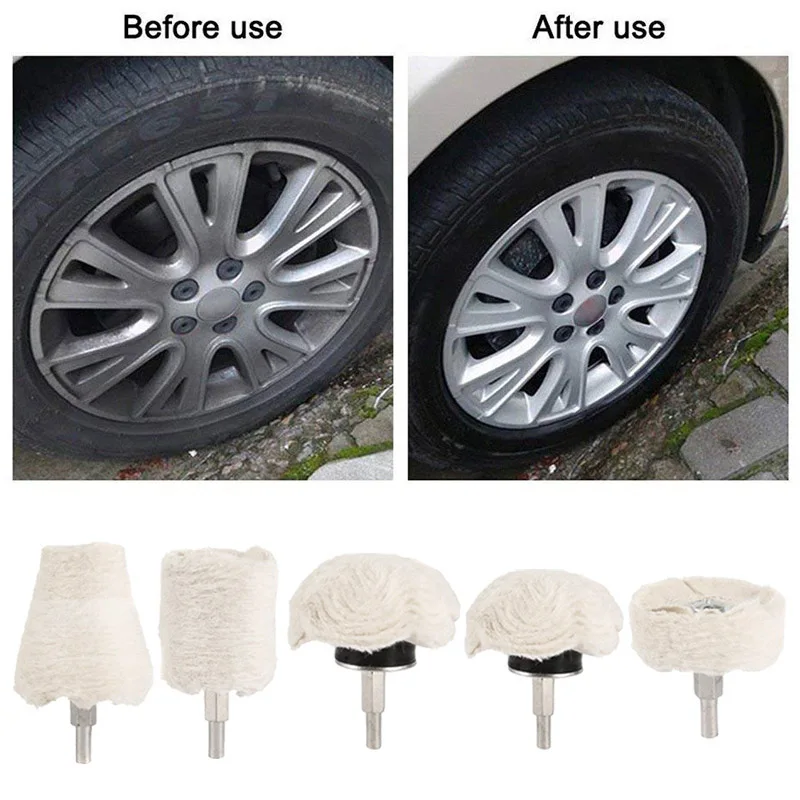 Полировальная полировальная насадка Швабра набор для автомобиля алюминиевая