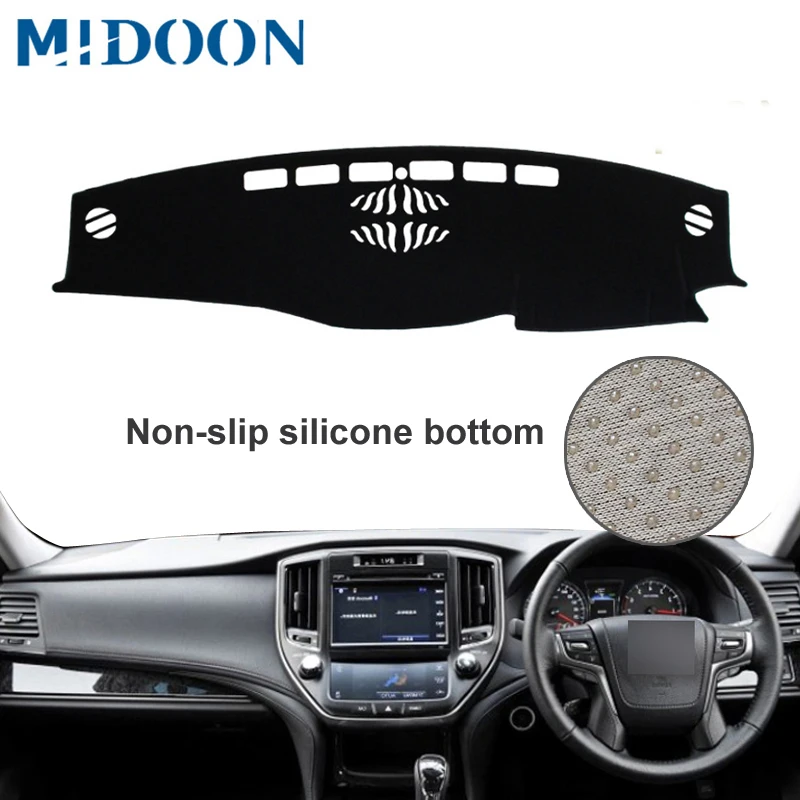 MIDOON для Toyota Crown S210 2013 2014 2015 2016 2017 2018 Чехлы стайлинга автомобиля коврик приборной