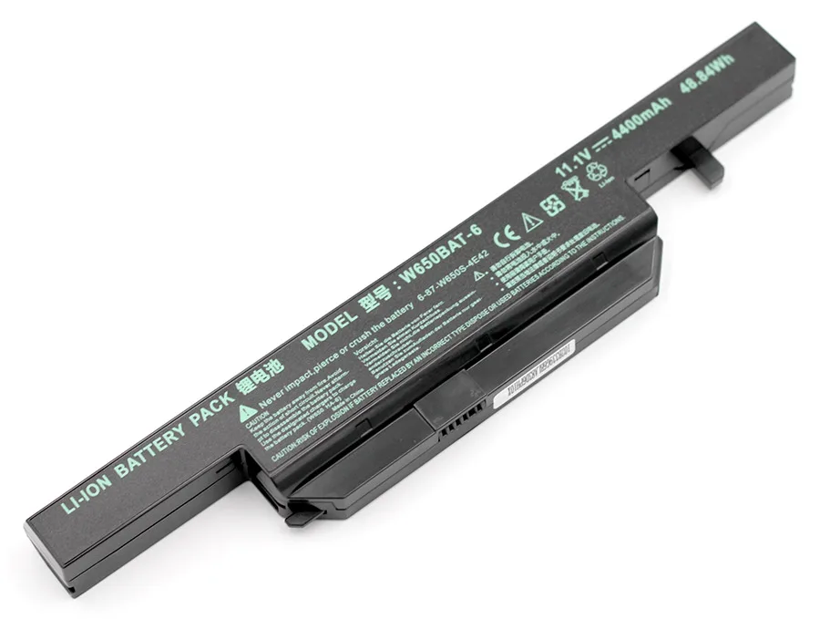 ApexWay W650BAT-6 Батарея для clevo 6-87-W650-4E42 K590C-I3 K610C-I5 K570N-I3 K710C-I7 G150S K650D K750D K4 K5 P4