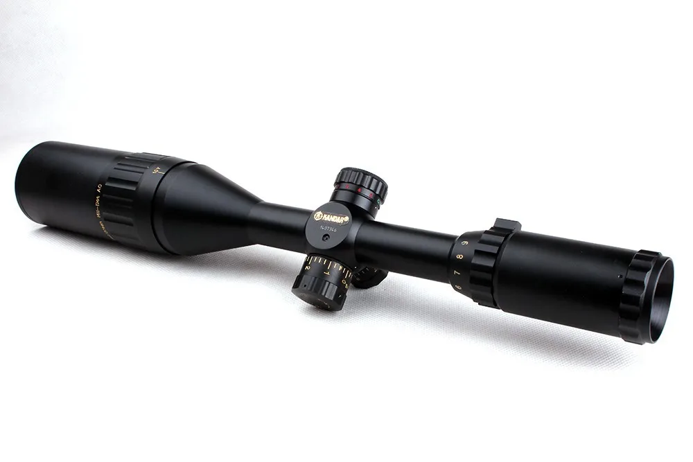 Тактический Оптический прицел Золотое издание KANDAR 3-9x50 AOME стекло Mil-dot Сетка