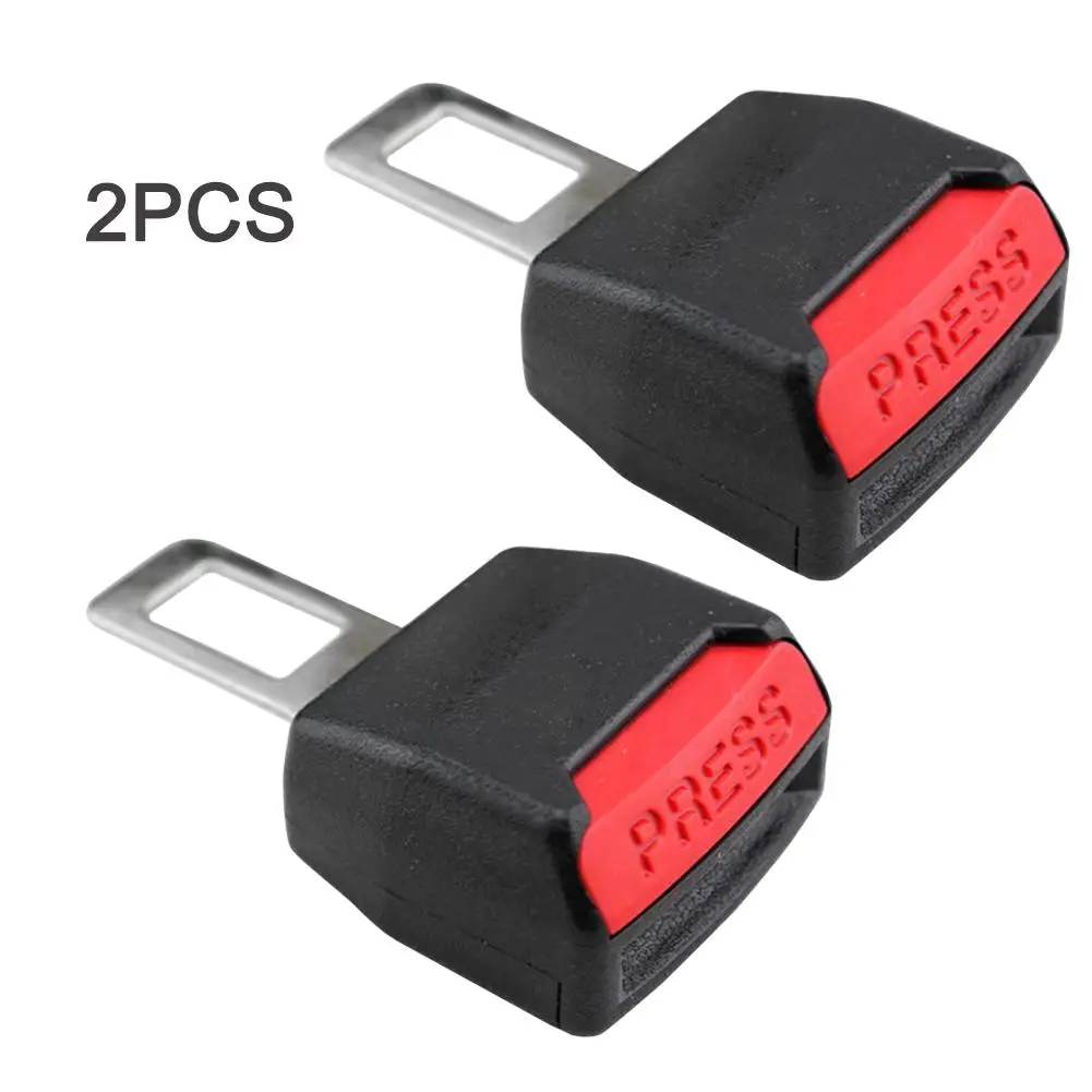 2 шт. Универсальная автомобильная пряжка ремня безопасности автомобиля