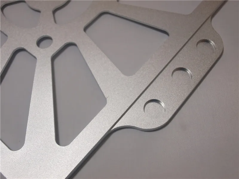 CNC алюминиевый сплав Lulzbot Taz 4 или 5 съемный комплект обновления кровати/набор