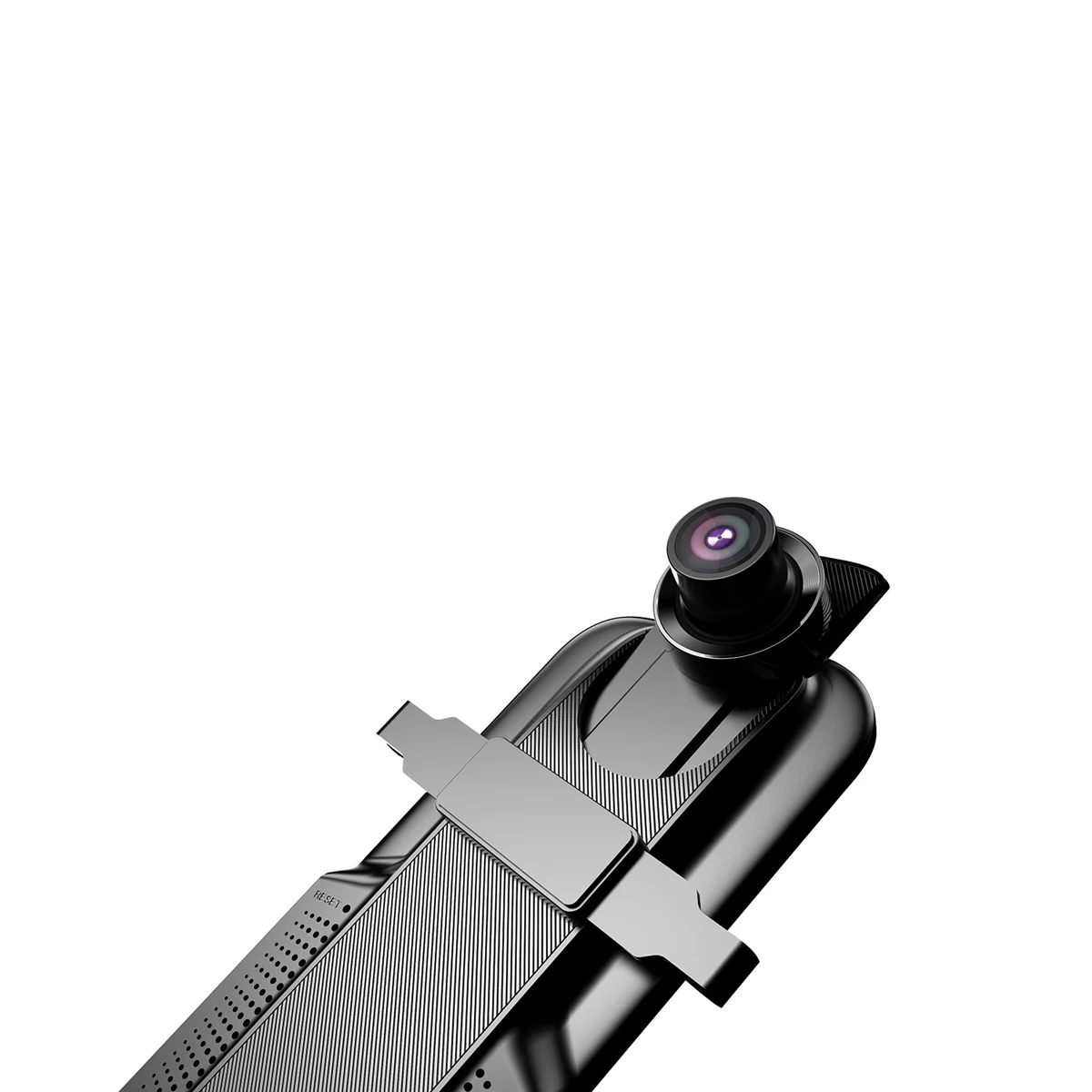 ANYTEK T12+ 9,66 дюйма 2.5D изогнутое стекло Полный сенсорный двойной объектив передний 1080P задний 720P G сенсор Авто загрузки запись Автомобильный видеорегистратор