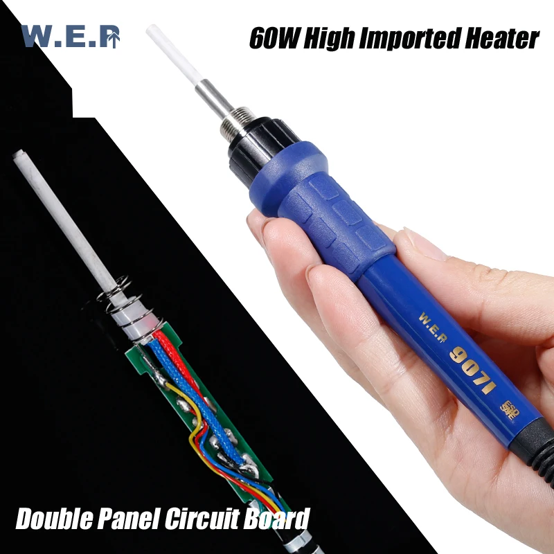 WEP 992D паяльник с горячим воздухом паяльная станция 2 в 1 SMD паяльная станция