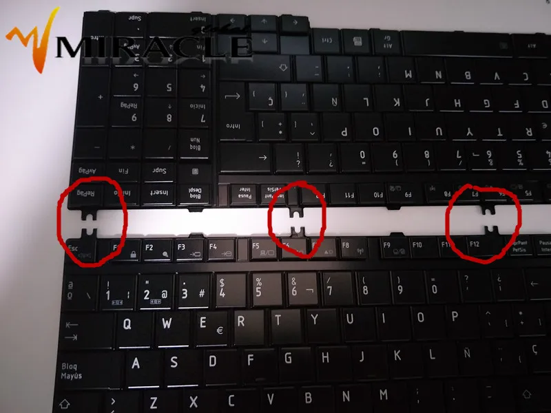 Ремонт You Life Клавиатура для ноутбука Toshiba X505 X500 A500 A505 LA/SP Испанская версия