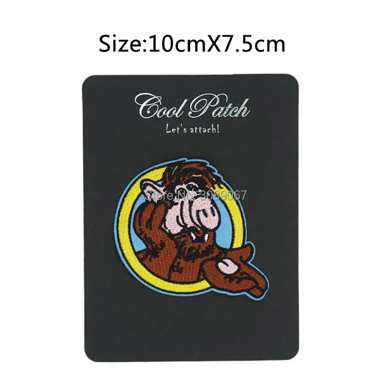 3 5 &quotфигурка ALF с логотипом фильма ТВ сериала костюм вышитая эмблема