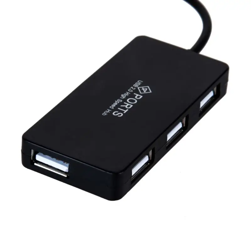 4 порта usb-хаб высокоскоростной USB 2,0 концентратор Мульти usb разветвитель расширение мини-концентратор для ПК ноутбука Sup порты Windows8 Windows7 продвижение