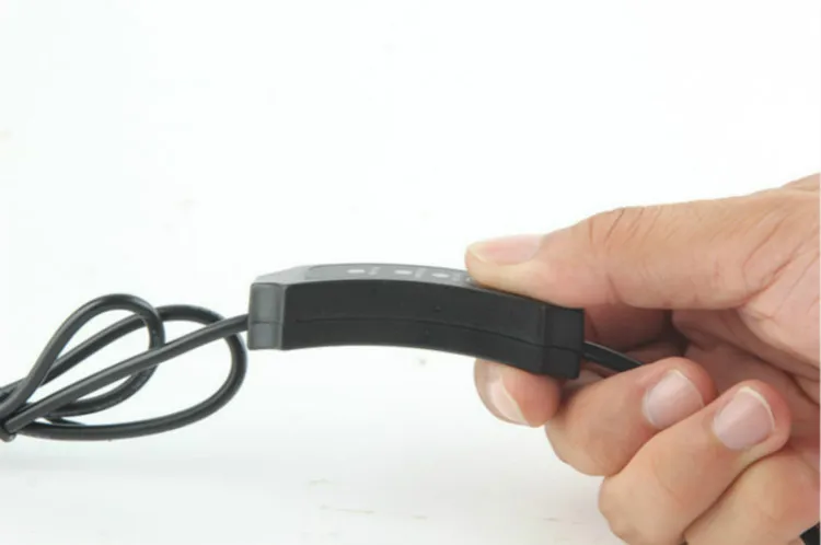 10 шт. USB три провода регулирования температуры переключатель синхронизации 3 цвета индикаторная лампа DC головка регулировка скорости линии переключатель лампы