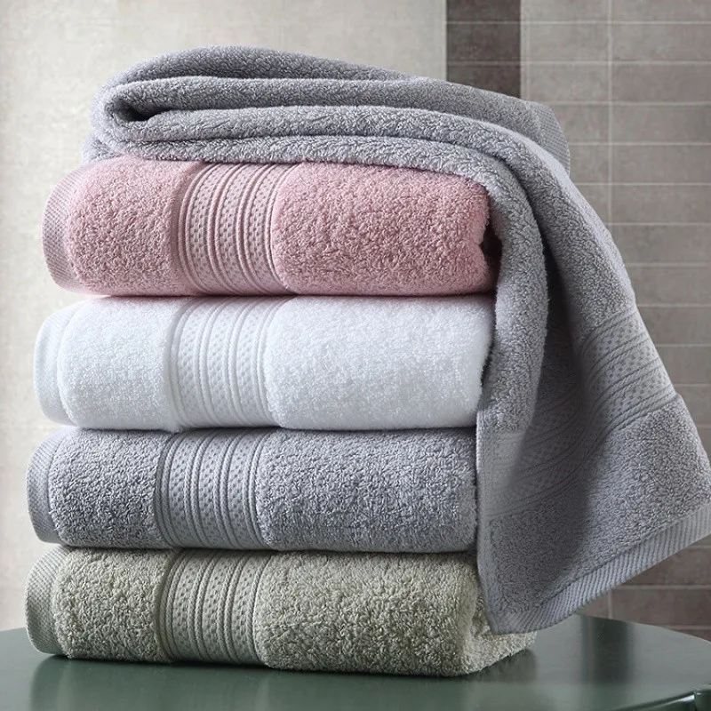 High quality cotton bath towel adult thickening large soft strong absorbent household five-star hotel couple big | Дом и сад