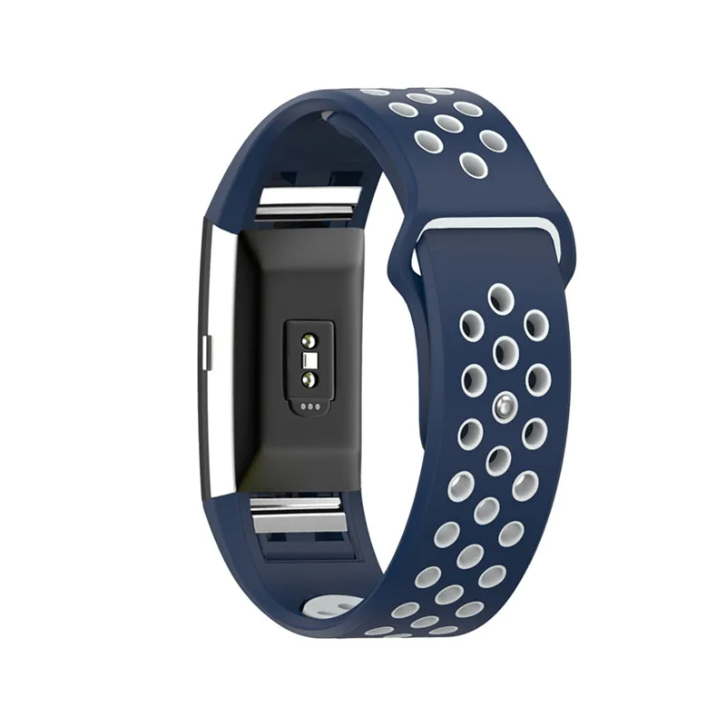 Спортивные часы ремешок для FitBit Charge 2 Силиконовый Браслет ремешок для Charge 2 браслет умные Браслеты Аксессуары