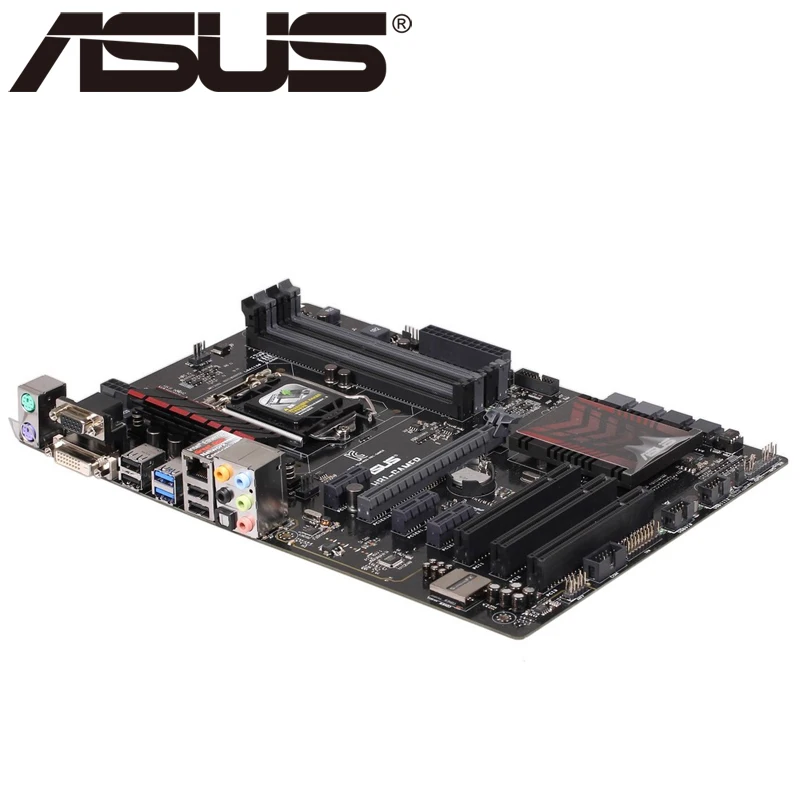 Asus H81-GAMER настольная материнская плата H81 Socket LGA 1150 i3 i5 i7 DDR3 32G ATX UEFI биос оригинальная б/у материнская плата горячая распродажа