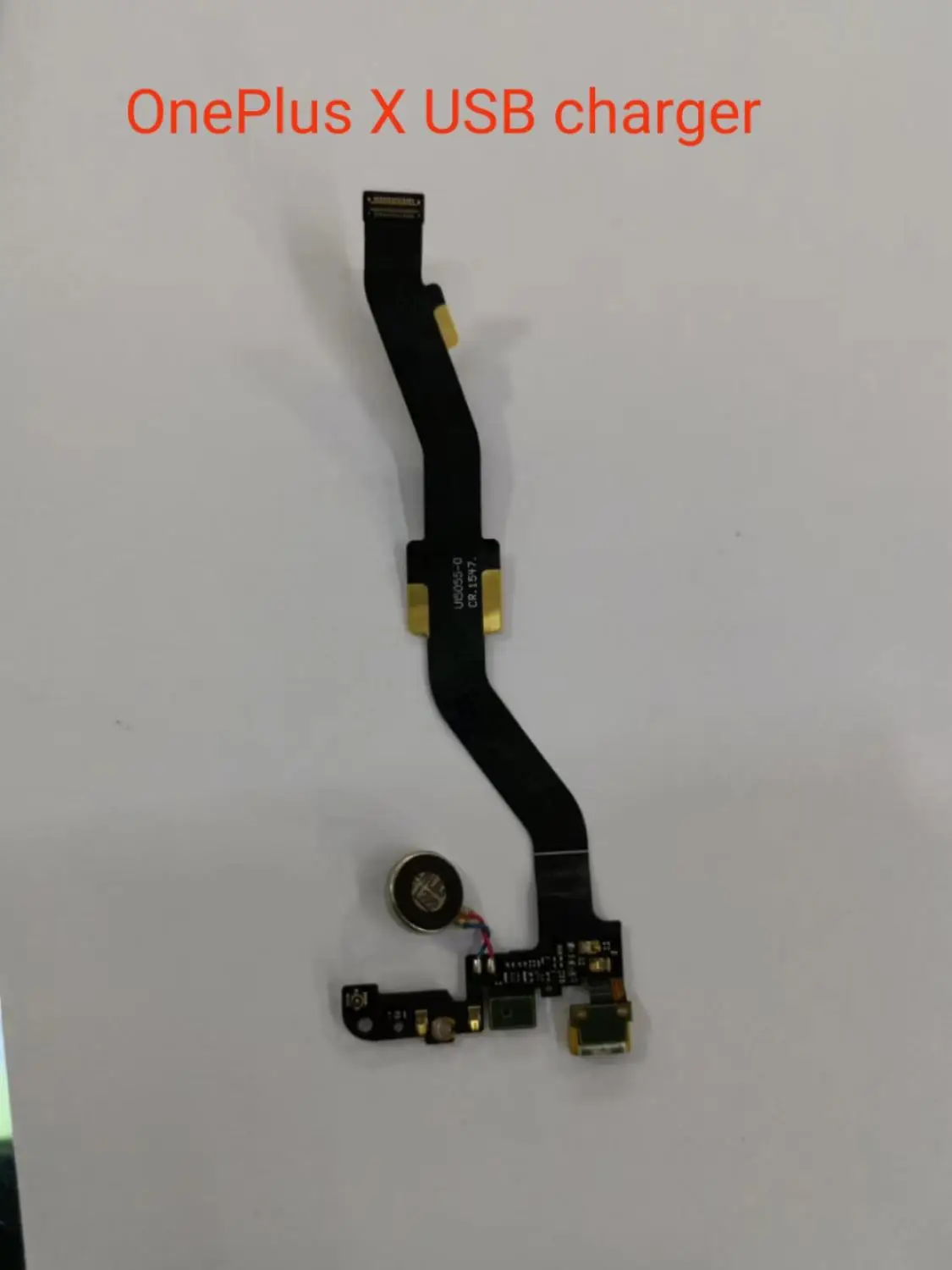 Usb-порт для зарядки док-разъем Mic Вибрационный гибкий кабель One plus X Micro USB