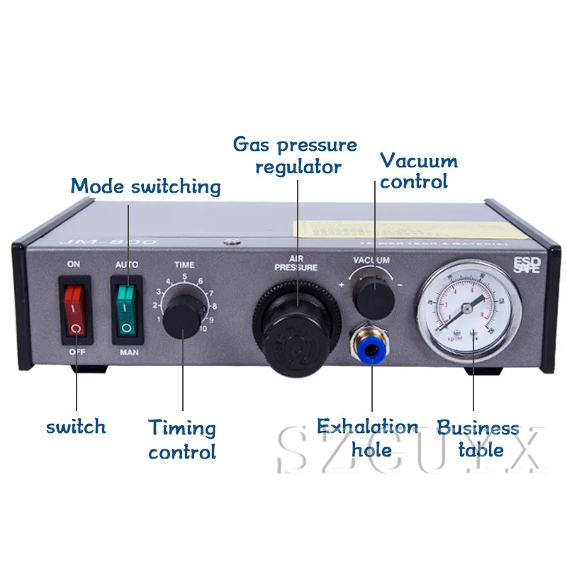 JM 800 полуавтоматический Высокоточный диспенсер клея для печатных плат паяльная