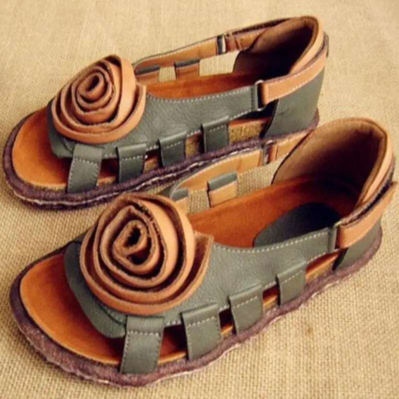Sandalias mujer женские летние пляжные сандалии с открытым носком на плоской подошве