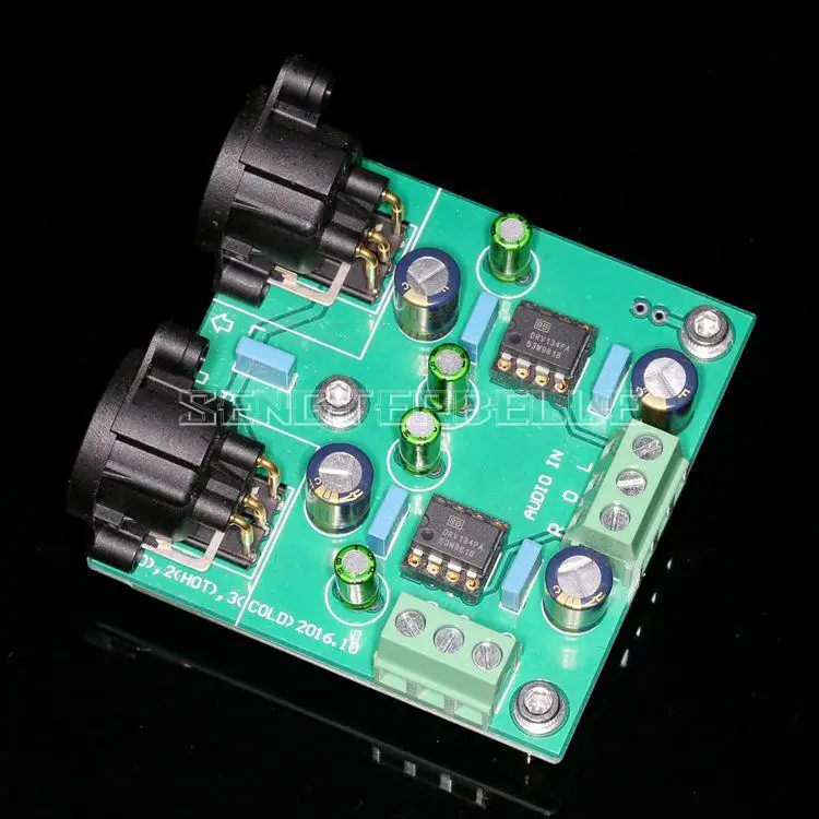 

New Version DRV134PA Dual Channel Single-Ended Conversion Balance Board