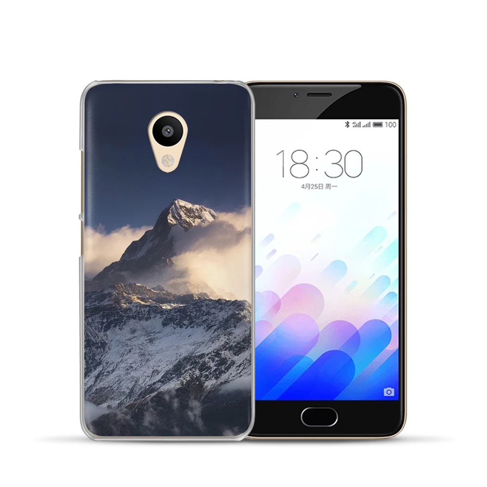 Fashion Phone Case For Meizu M6 Note U20 U10 M5S 5C M5 M3s Pro6 Soft Silione Back Shell Coque Cover Landscape Fundas Etui |