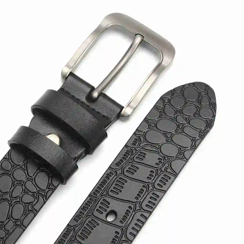 

2019 Fashion Male Genuine Leather Belt PIN Needle Agio Men Brand Belt Male Leather 110-120cm Correa masculino Ceinture hommes