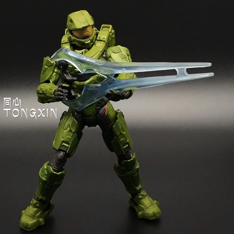Новинка HALO Spartan Warrior Sergeant Halo модель Фигурка Mezco macfarlan