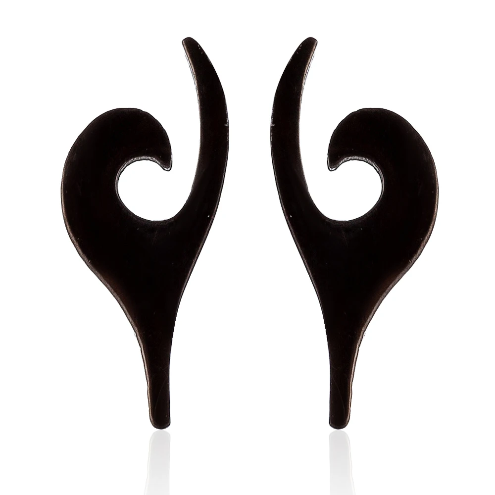 Милые серьги-гвоздики золотого цвета в форме волны для женщин геометрические