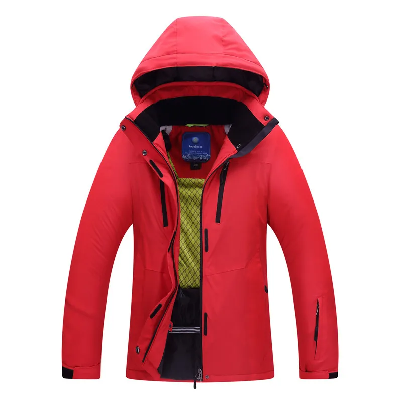 Спортивная одежда ветрозащитная Водонепроницаемая Женская куртка супертеплая