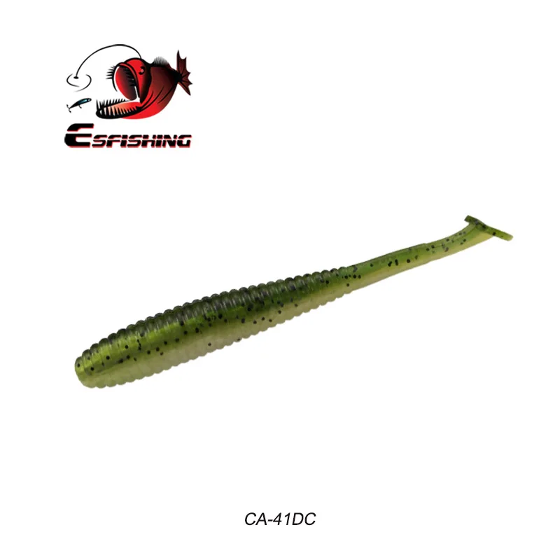 CA41DC Esfishing рыболовные приманки мягкие приманки I Shad Tail 12 см 7,2 г 6 шт. Iscas Artificiais Pesca силиконовые приманки для рыболовных снастей воблеры приманки - Цвет: CA41DC