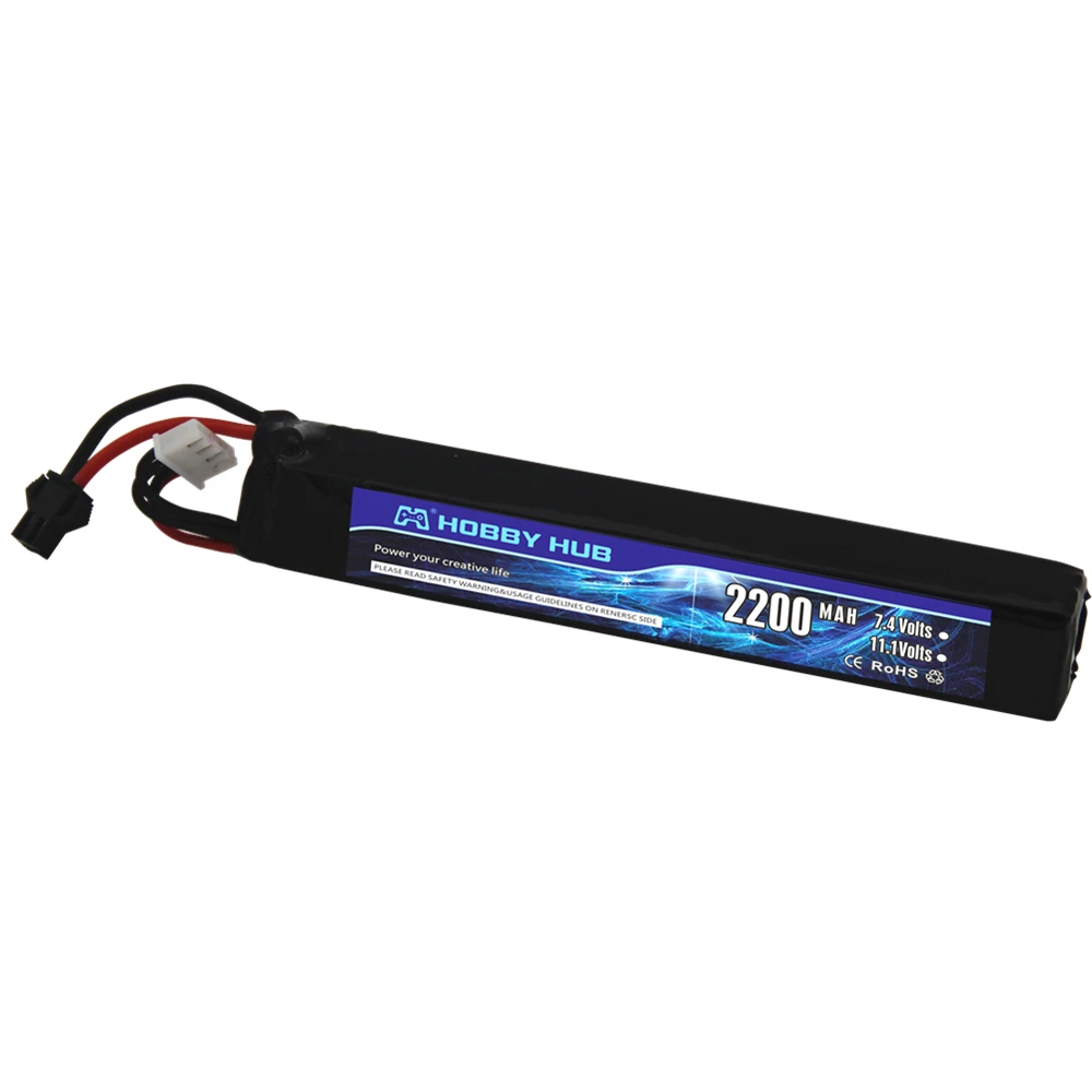 Хобби концентратор водяной пистолет Lipo батарея 3S 11 1 В 2200 мАч 30C Tamiya соединитель AKKU
