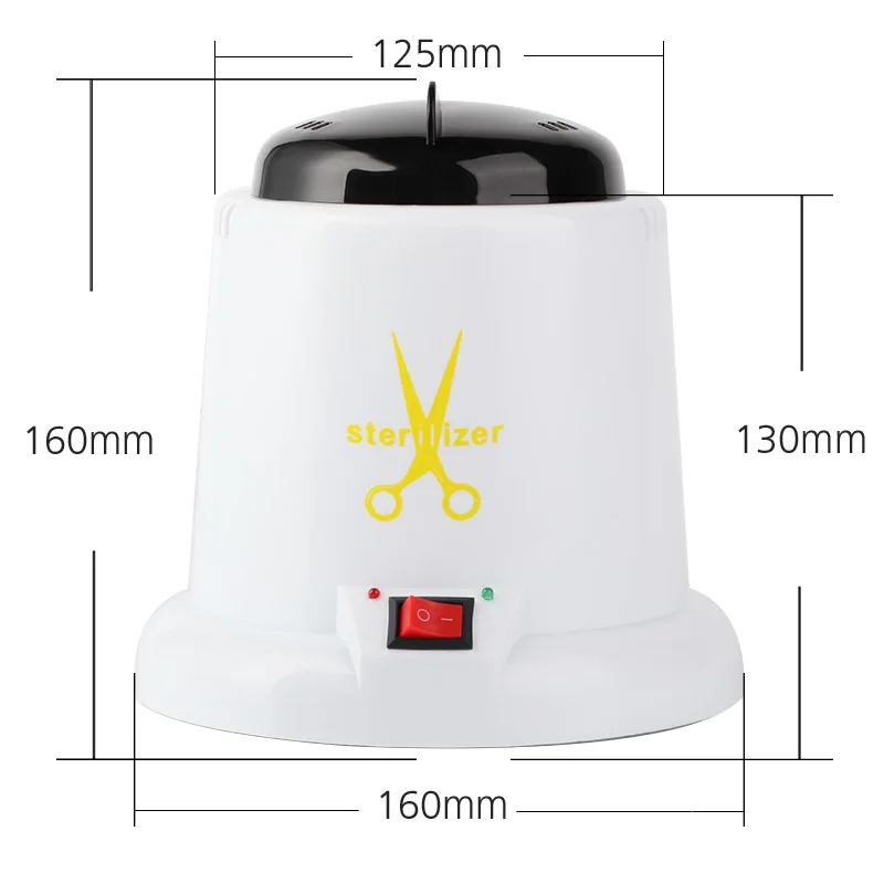 

Gelfavor Nail Automatic Temperature Control Sterilizer Manicure Dental Barber Sterilizing Pot Tools Plastic Nail Art Equipment