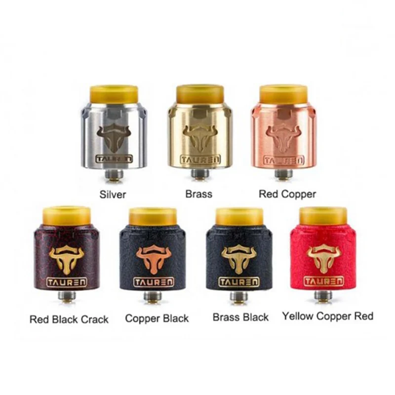 2 шт./лот/Лот Новый Цвет THC Tauren RDA Tank 810 капельный распылитель 24 мм с 28 микро