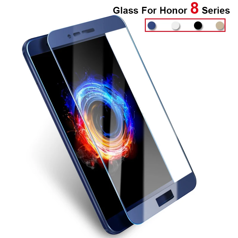 Защитное стекло на honor 8 lite light pro 8x протектор экрана закаленное для huawei 8c 8a max 8pro x a
