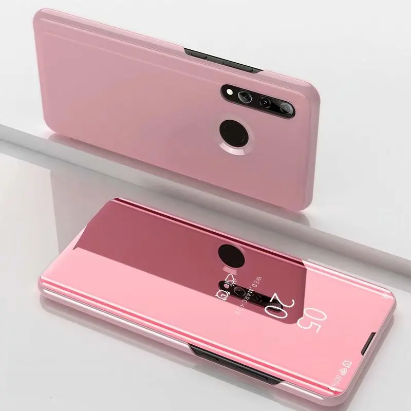 Флип-чехол с зеркалом для huawei Honor 10i чехол модный умный прозрачный флип-чехол кожаный чехол Honor 20i чехол Honor10 i Funda Coque