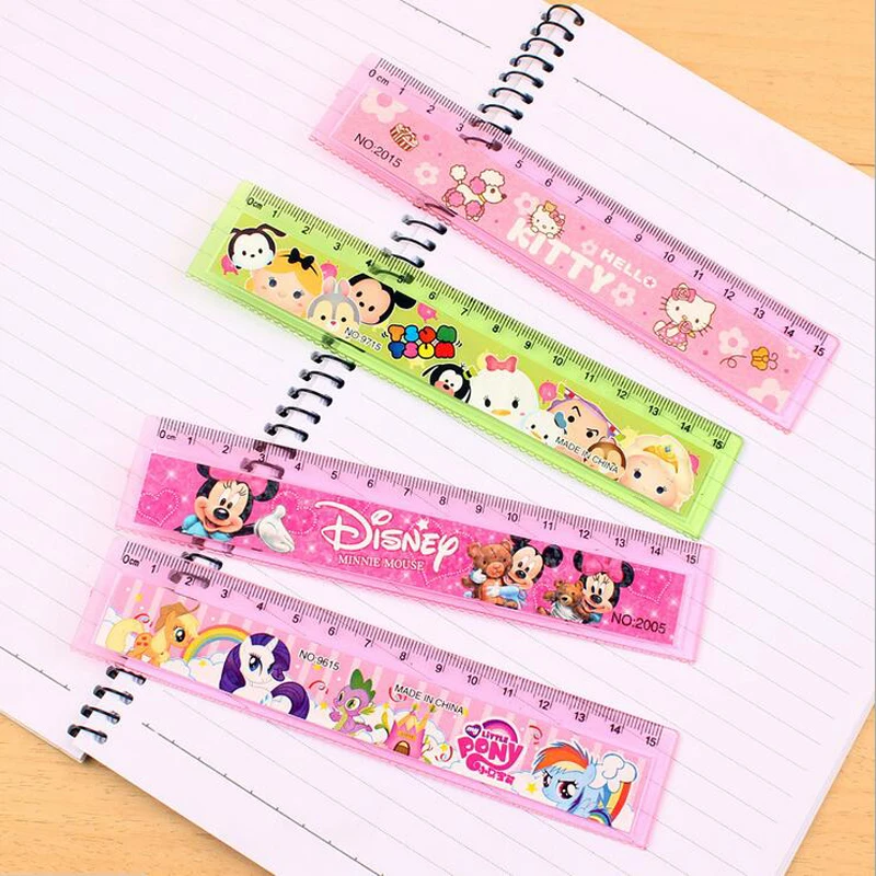 6 шт. в партии Обучающие Канцтовары разные Мультяшные прозрачные пластиковые