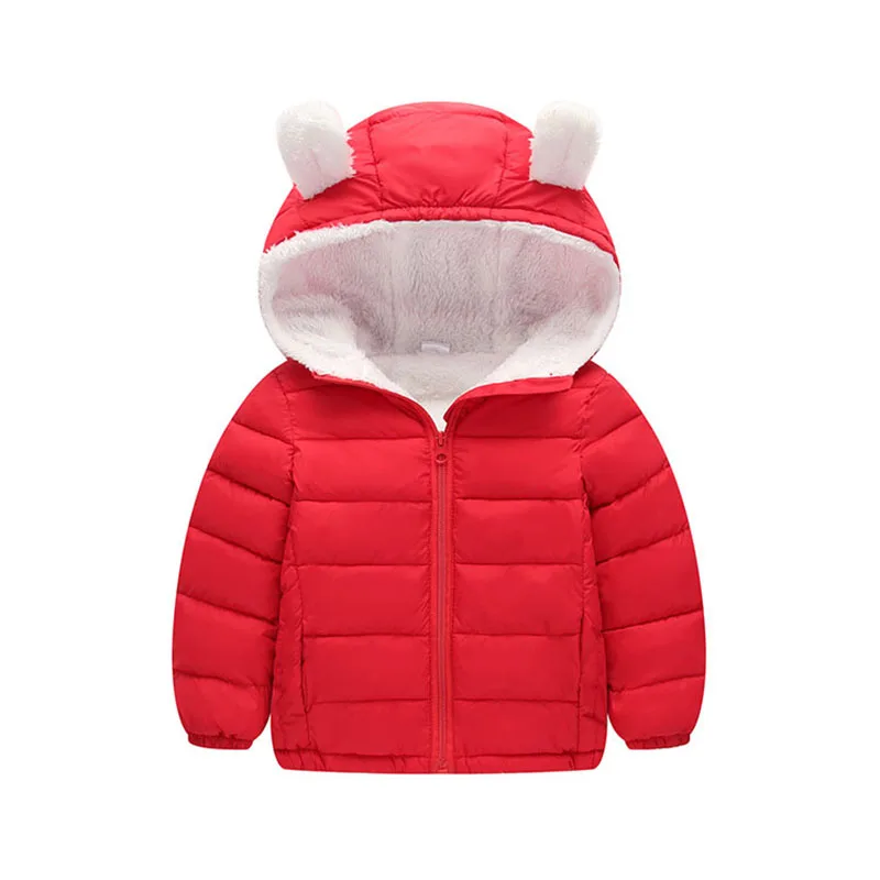 

Baby Girls Jacket Autumn Winter Jacket For Girls Coat Kids Warm Hooded Outerwear Coat For Boys Jacket Coat Children Clothes