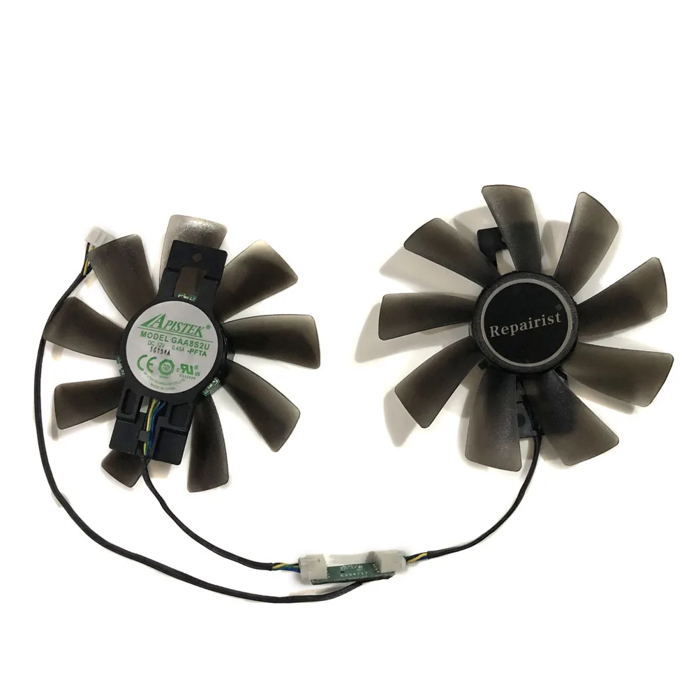 2 шт./компл. GAA8S2U GPU радиатор для Gainward GTX 970 GAMESOUL kuroutoshikou GEFORCE GTX980Ti DURAPRO 6GB карты