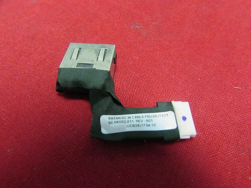 

original for lenovo Thinkpad P50S W550S T560 T550 dc jack power cable charger charge connector 00JT433 50.4AO02.011 0JT433