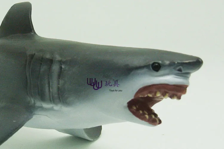 Супер большая белая акула модель моделирования морских животных детский подарок