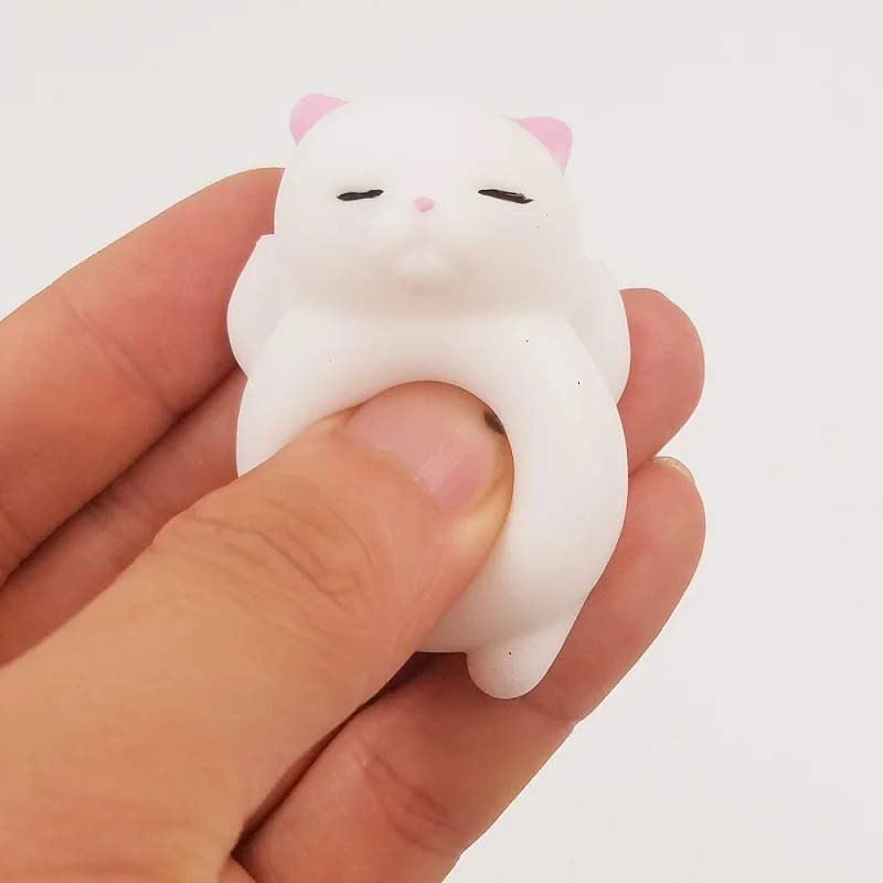 Милые Моти Squishy Cat Squeeze Исцеление дети весело Kawaii Игрушка снятие стресса Декор TPR
