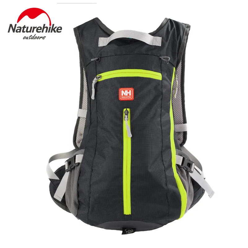 Black NatureHike 15L водостойкий Рюкзак Для Езды На Велосипеде, туризма, путешествий - Цвет: Black